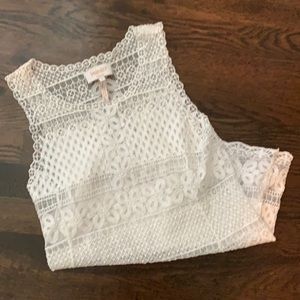 Lace tank